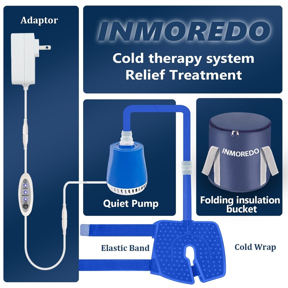 Cold Therapy Machine, Programable Ice Therapy Machine, for Knee Replacement, ...