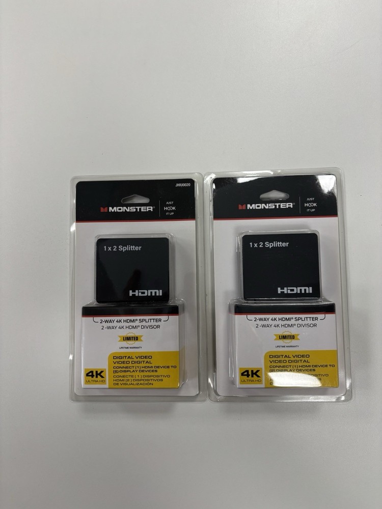 2 Way 4k Hdmi Splitter