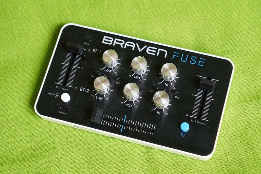 BRAVEN FUSE Bluetooth DJ mixer