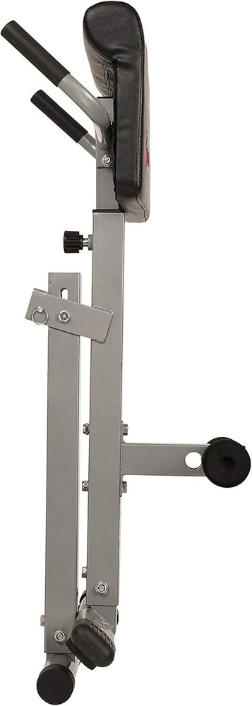 Multi-Function 45-Degree Hyperextension Bench - Adjustable & Foldable Design