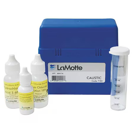 Lamotte 7181-01 Water Quality Testing Kit, Caustic