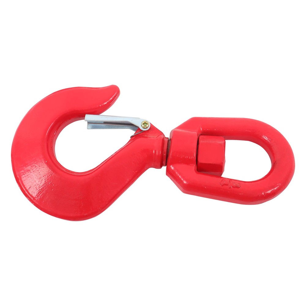 5 Ton 3/4" G80 Swivel Hook with Safety Latch 11000lbs Capacity Lifting Hook