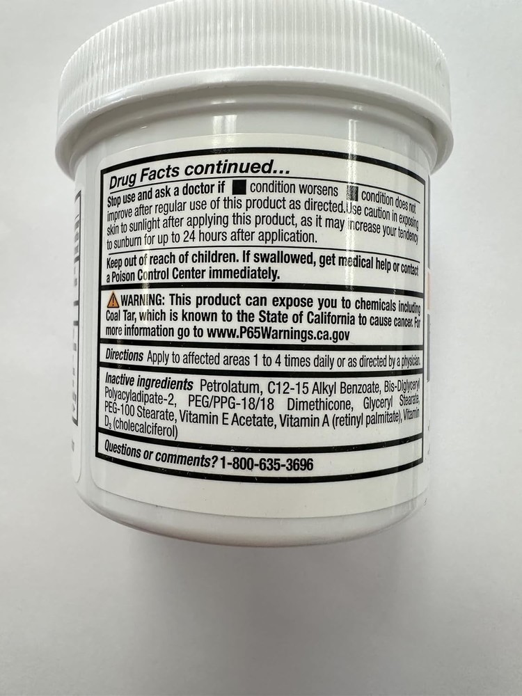 3 Pack MG217 Psoriasis 2% Coal Tar Multi Symptom Extra Strength Ointment 4 Oz Ea