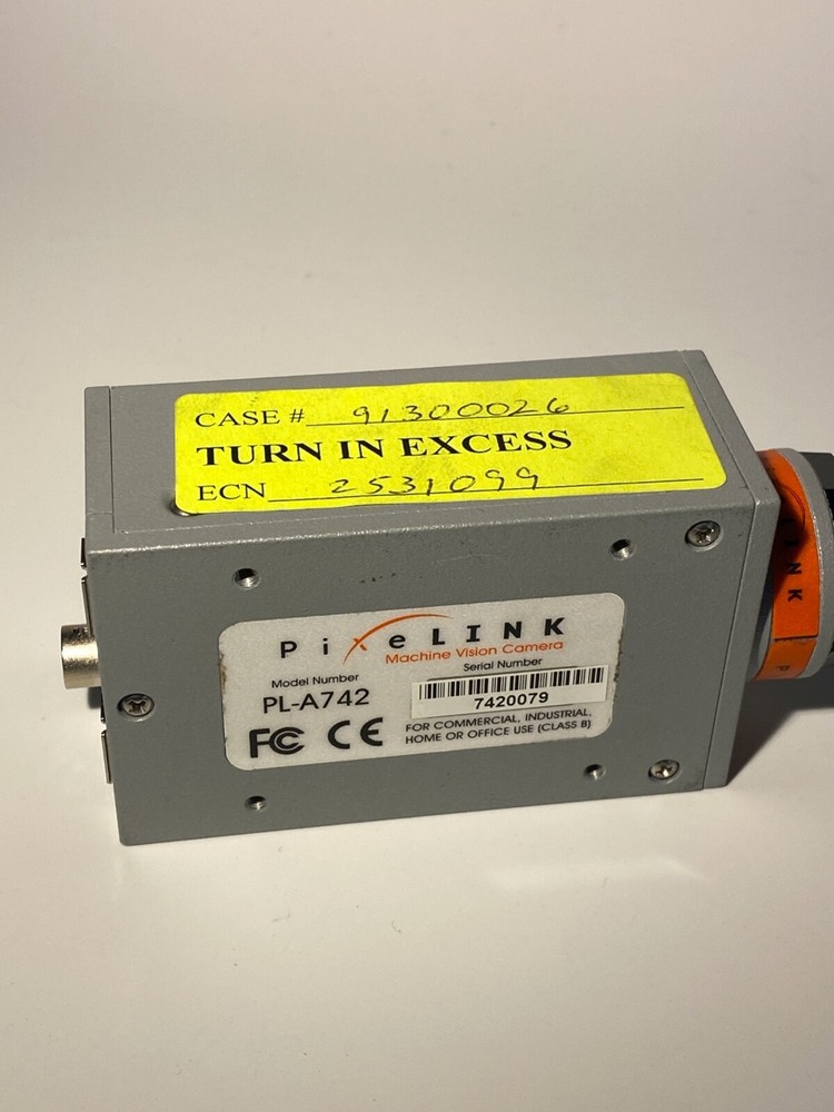 NASA Surplus Pixelink PL-A742 Machine Vision Camera