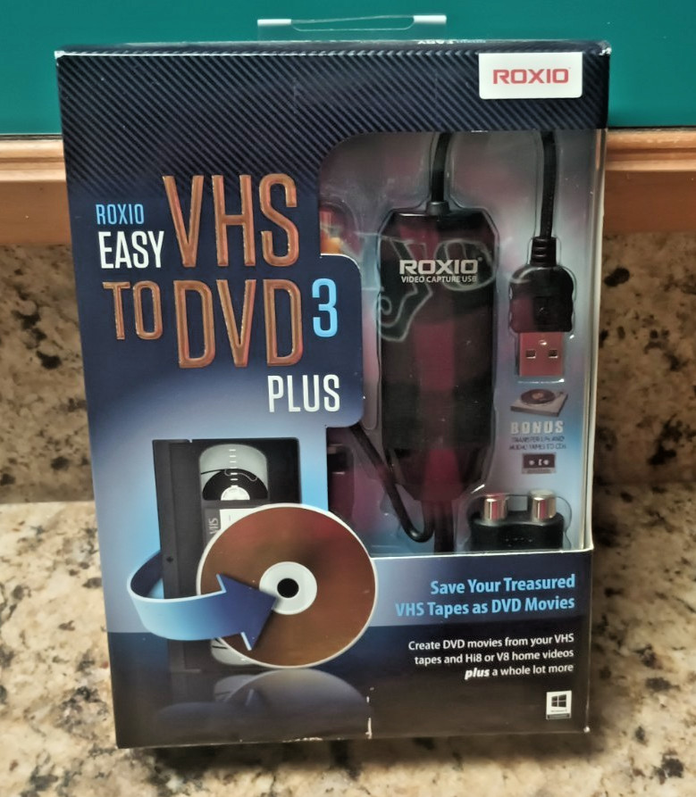 Roxio Easy VHS to DVD 3 Plus Converter