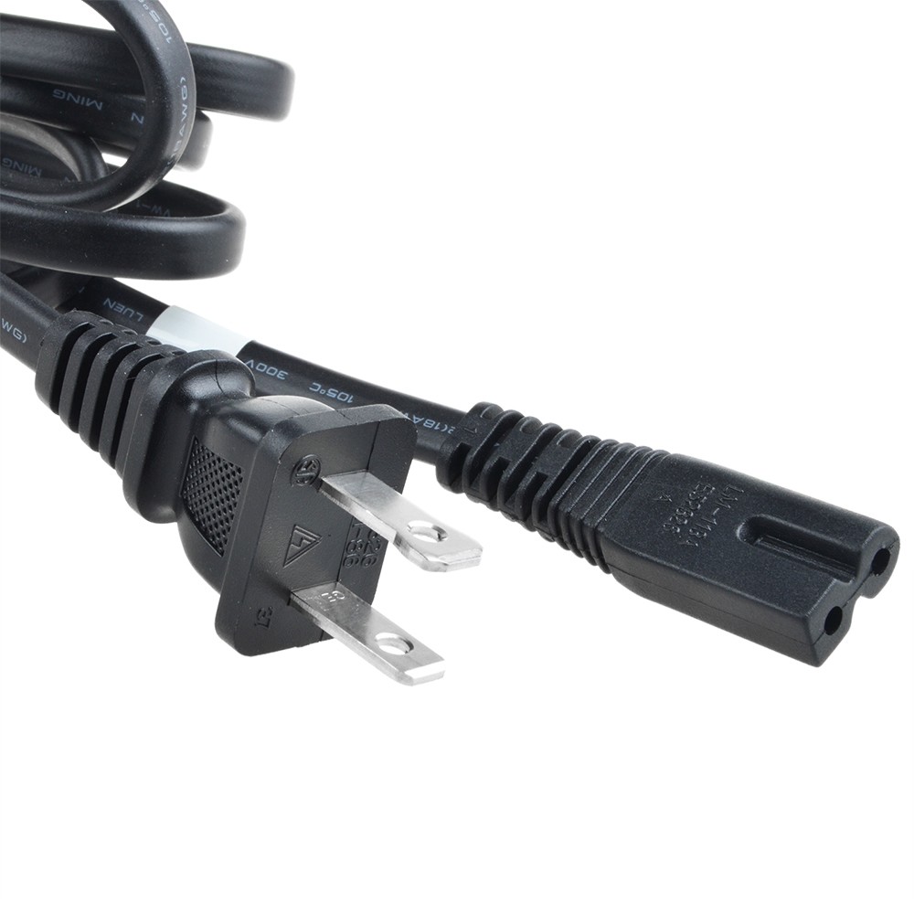 6ft AC Polarized Power Cord Cable Lead for Sharp CD-C406 CD-C422 CD-C472