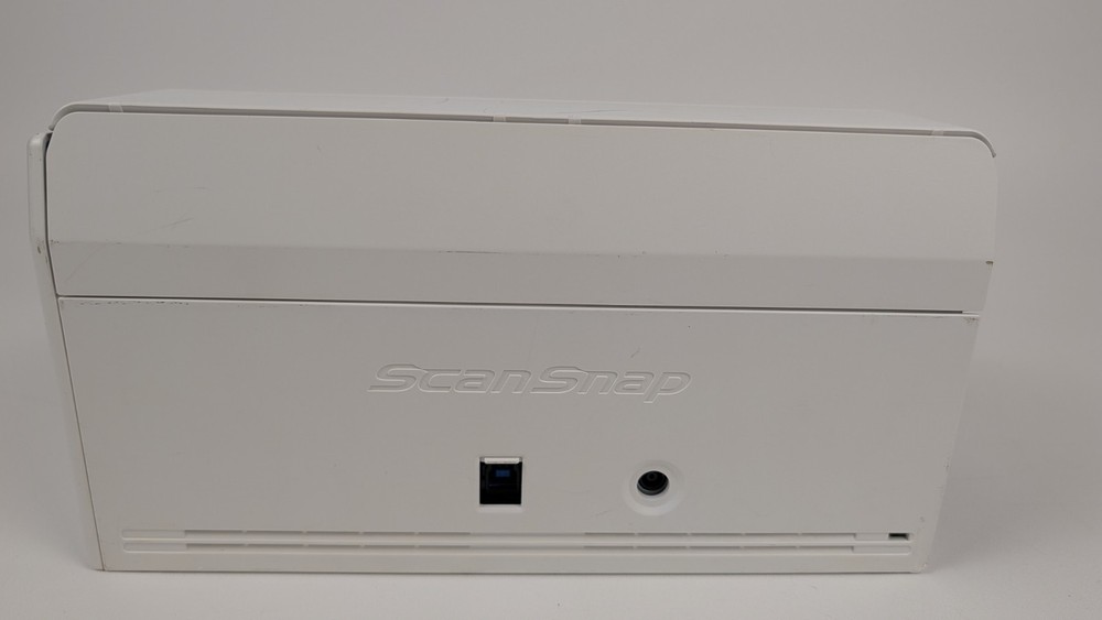 Fujitsu ScanSnap iX1500 White Scanner LOW 178 Count FUNCTIONS Missing Side Cover
