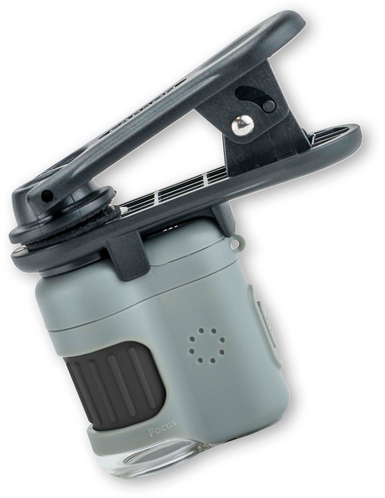 Carson MicroMini HookUpz 20X Microscope, Black/Grey, MM-380