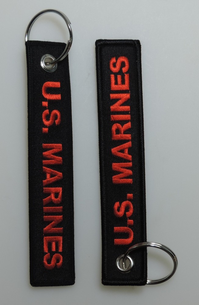 U.S. MARINES Embroidered Keychain