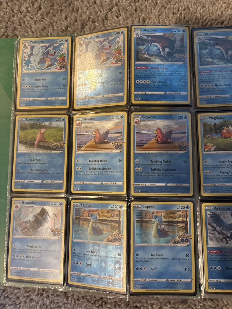 POKÉMON GO Semi Complete Master Set with Binder