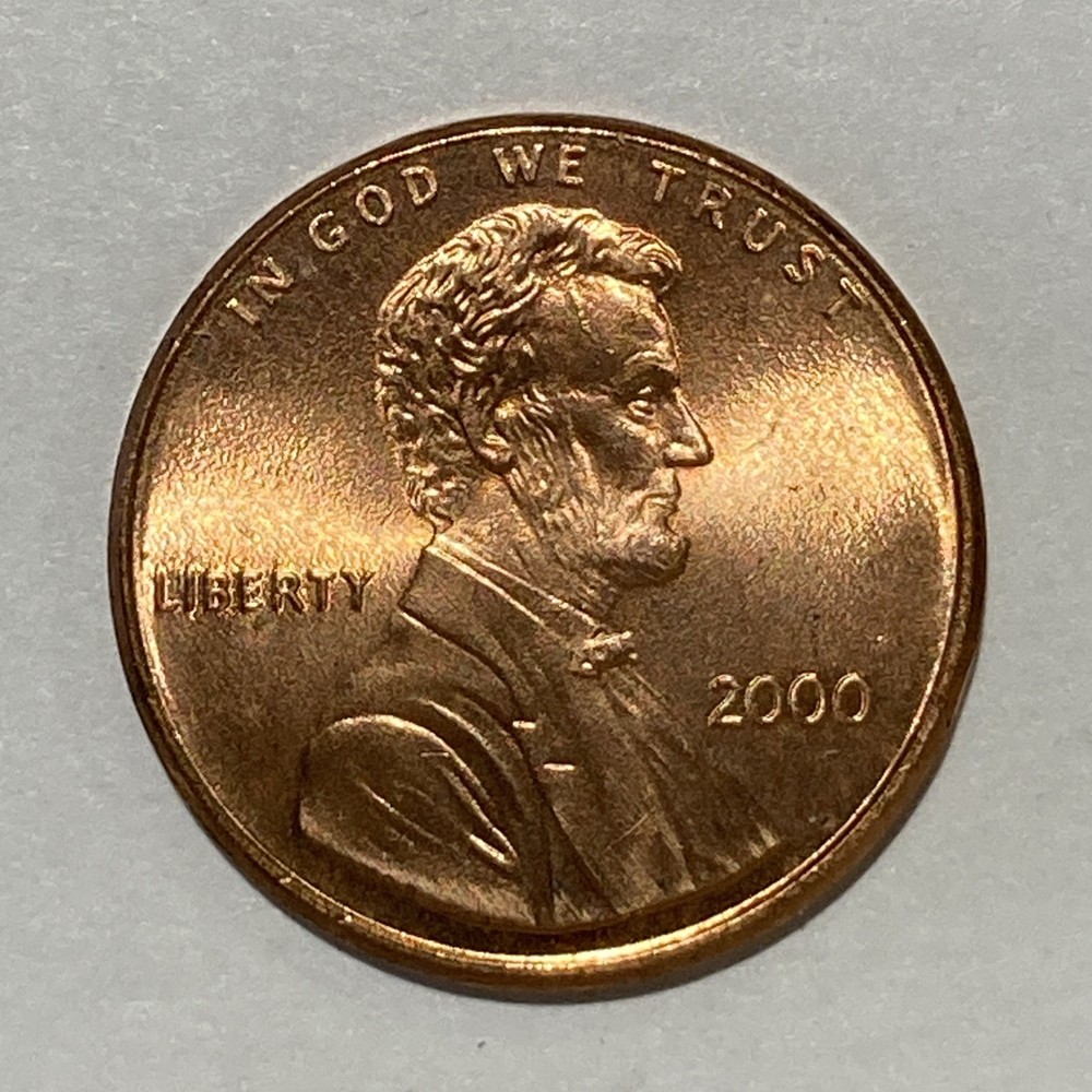 2000-P Lincoln Memorial Cent BU From Original Roll