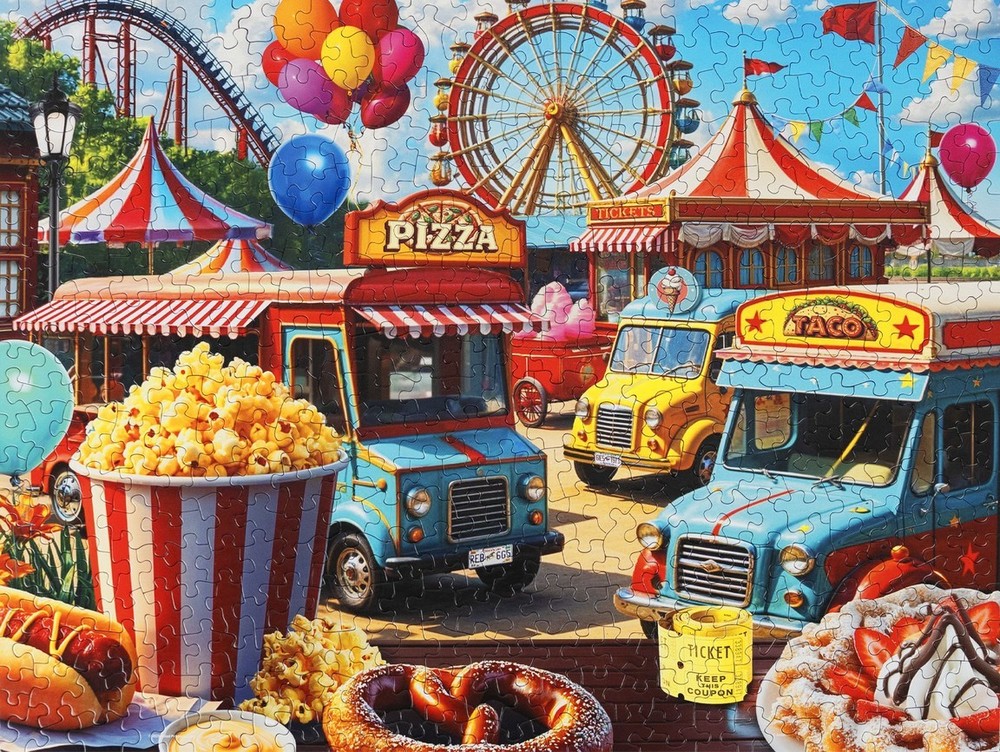 State Fair 500 Piece Jigsaw Puzzle Springbok New