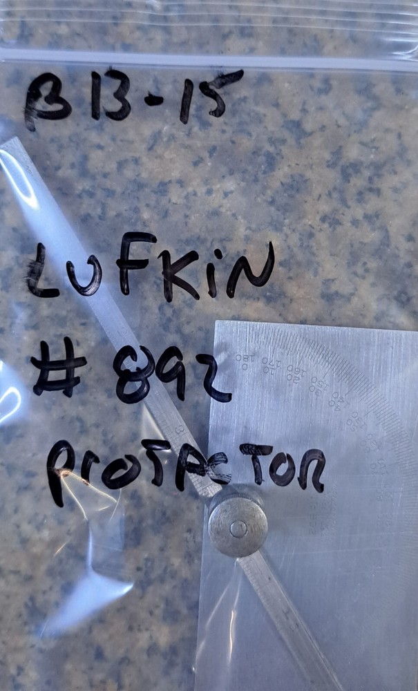 LUFKIN NO.892 PROTRACTOR