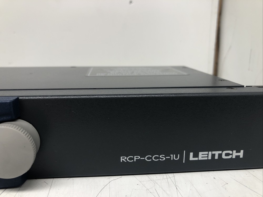 Leitch RCP-CCS-1U Remote Control Panel w/ Power Cord