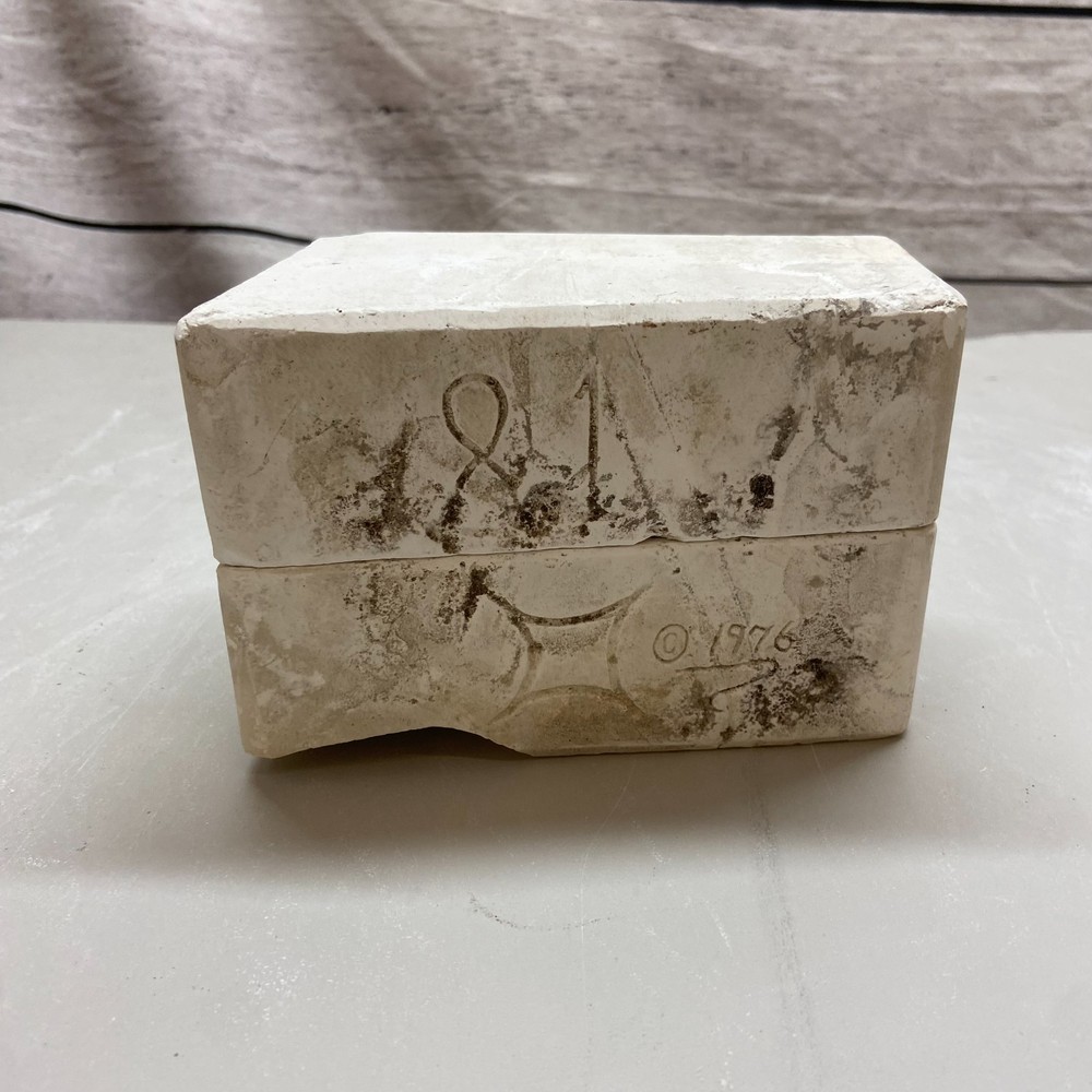 Ceramic Slip Casting Mold Gemini #81 Vintage 1976