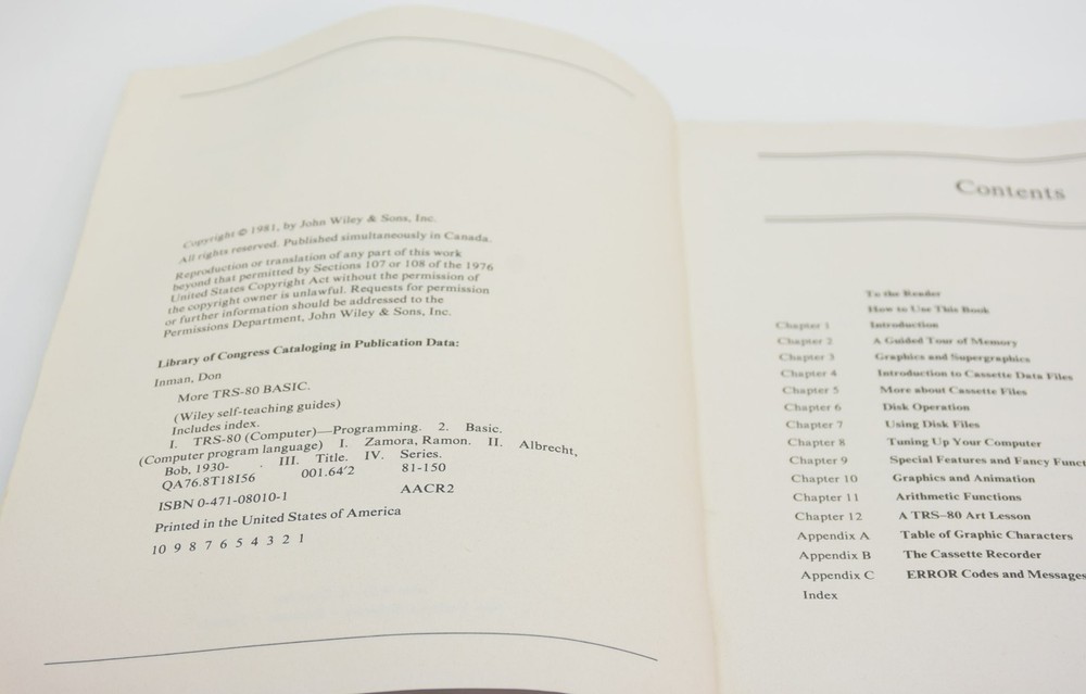 Radio Shack TRS-80 Advanced Level II Basic 62-2072