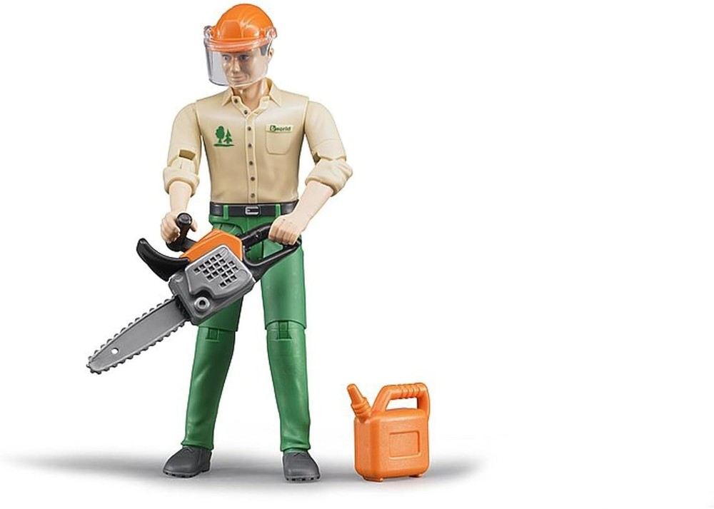Logging Man with Accessories