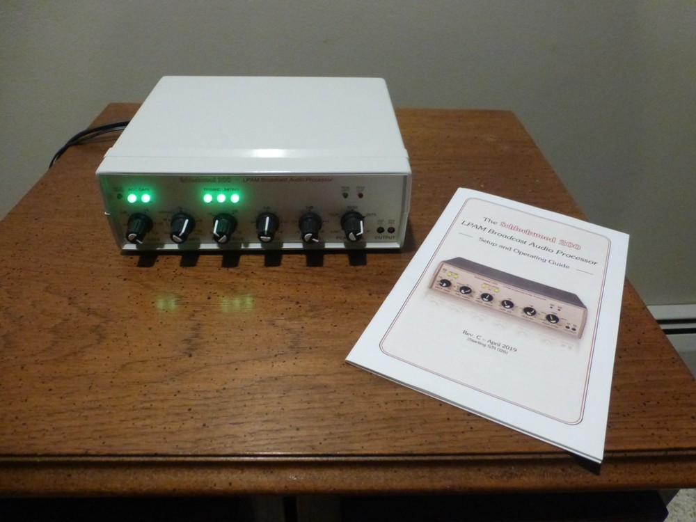 Low Power Part 15 AM Broadcast Audio Processor by Schlockwood