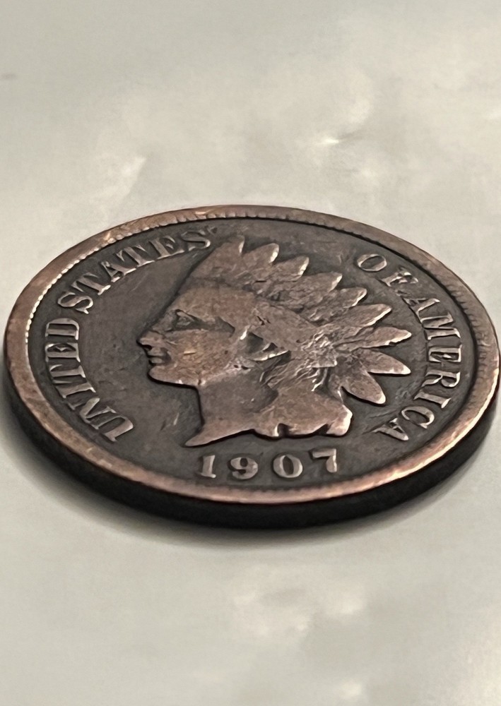 1907 Indian Head Cent VG BN239