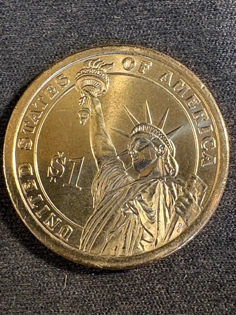 2007 D Thomas Jefferson Dollar AU