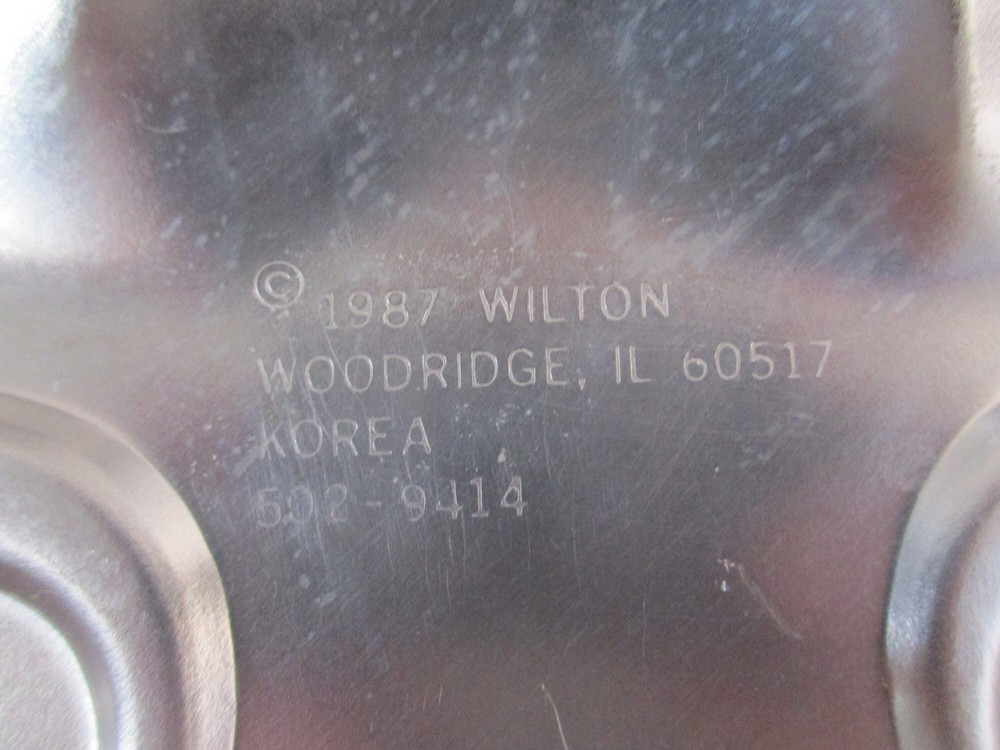 Vintage Wilton Pumpkin Cake Baking Pan 1987