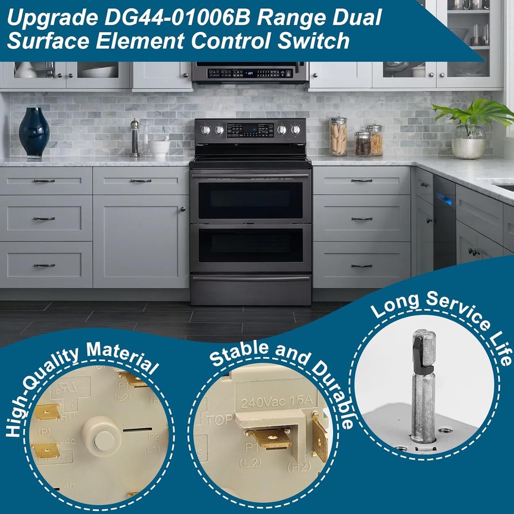 DG44-01006B PER001-12 D Range Dual Surface Element Switch DG44-01006B Control Sw