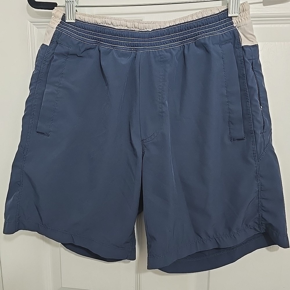 Birddogs Shorts Mens Size Medium Blue Boomstick Lined Stretch Classic Active