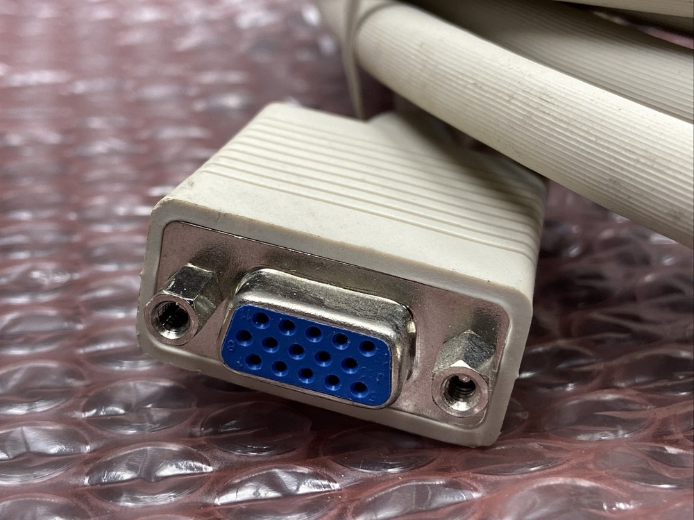 NOS Black Box 20ft VGA Video Cable with Ferrite Core EVNPS060020MF