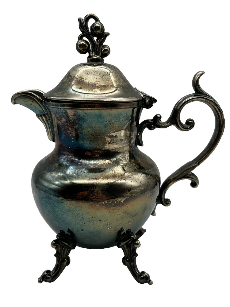 Birmingham Silver Co BSC Silver on Copper Creamer
