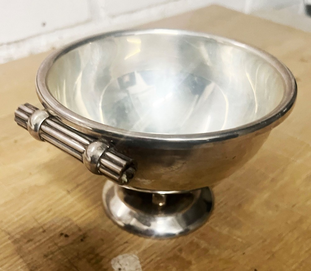 RARE Silverplate Art Deco Napier Bowl