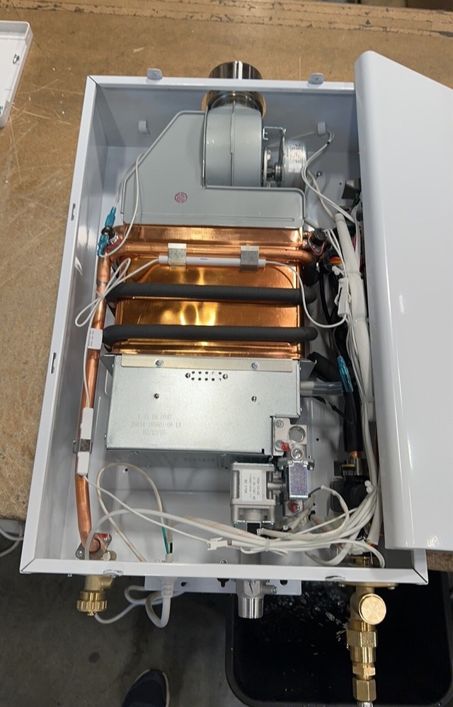 【90% NEW】Tankless Water Heater Propane Indoor Instant Hot 5.1GPM 120000 BTU