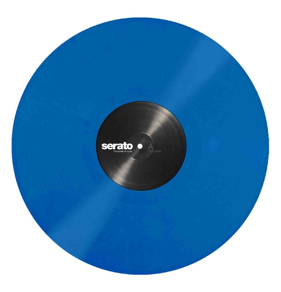 Serato SCV-PS-BLUE 12" Control Vinyl Pair - Blue
