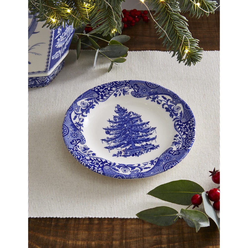 Spode Blue Italian 8" Christmas Plate