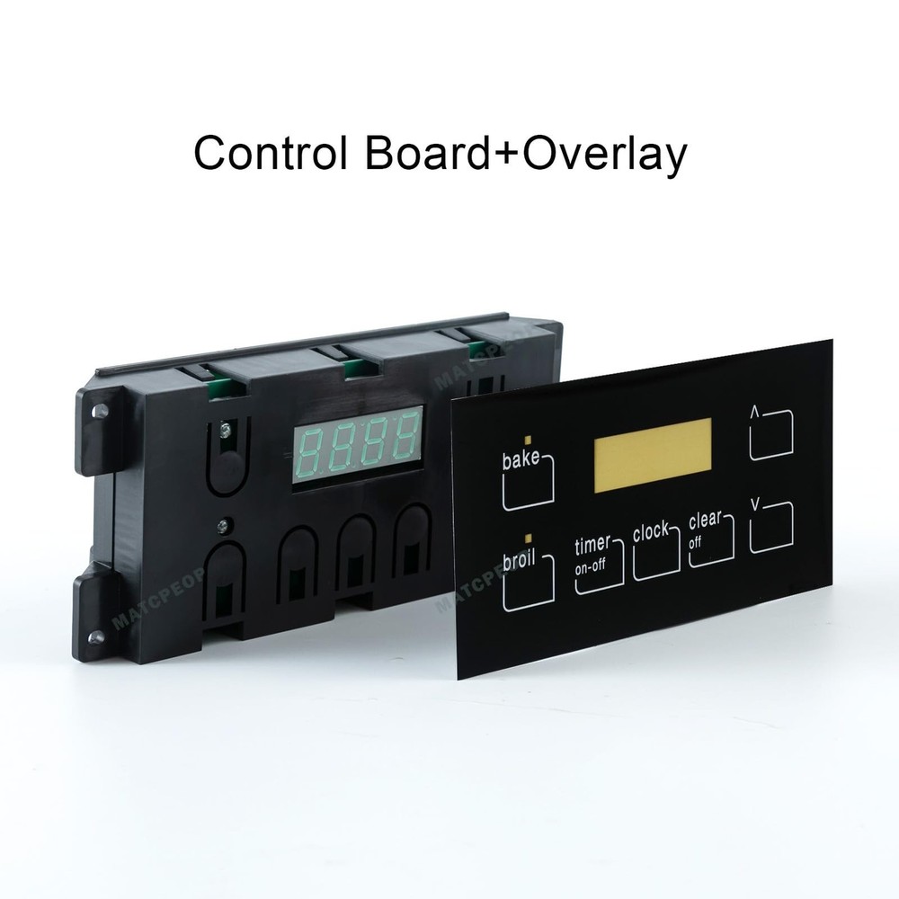 316455500 Oven Range Stove Clock Control Board 7 Button Control Board Clock R...