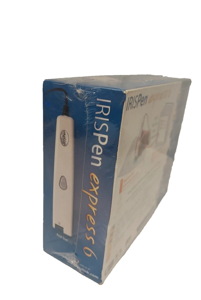 IRIS Pen Express 6 Handheld Scanner For Windows & Mcintosh SEALED