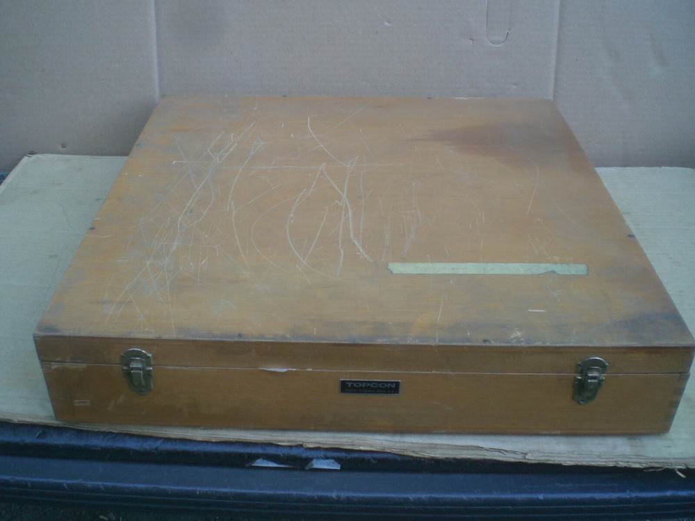 Topcon 14" optical comparator screen and frame assembly