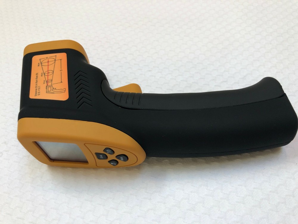 Digital Infrared Thermometer w/Laser Pointer Quick Body surface Temperature scan