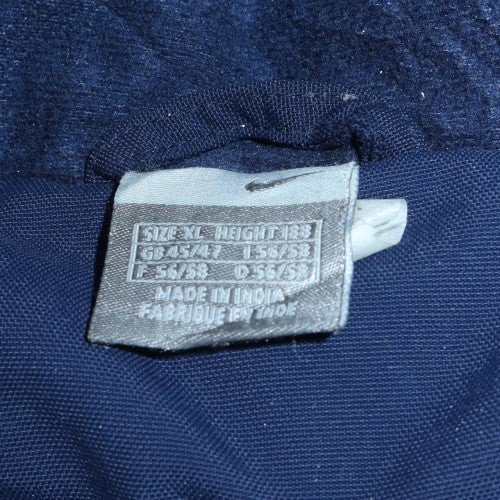 Nike Men's Blue XL Basic Sports Jacket with Full Zip