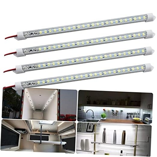 12V Interior LED Light Bar with Touchless Sensor Hand Wave Activated 12V LED