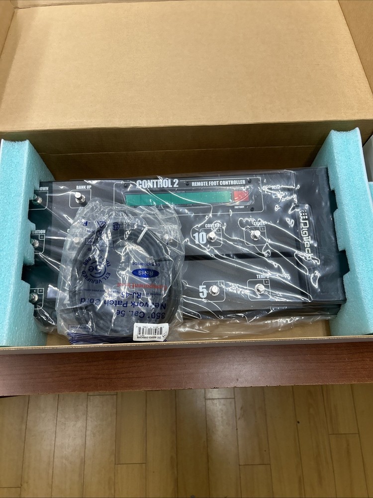 Digitech Control 2 Deluxe GSP1101 Remote Foot Controller - New Open Box