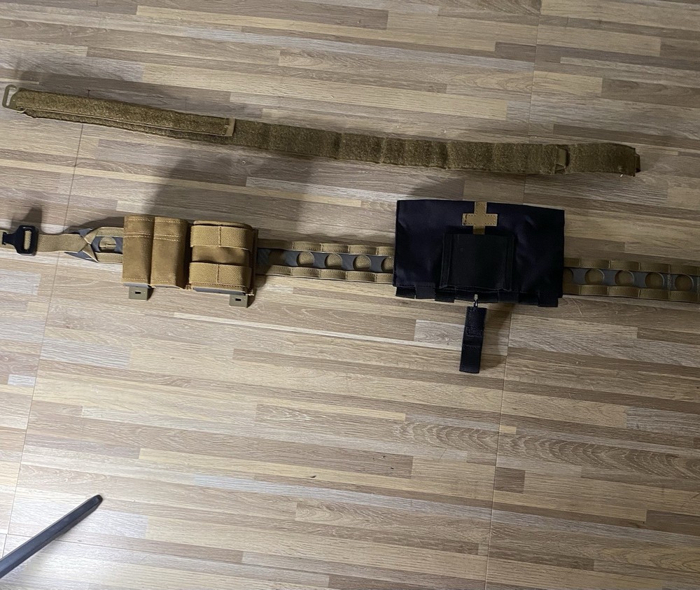 Looking To Sell My Old Tan Airsoft Belt Setup