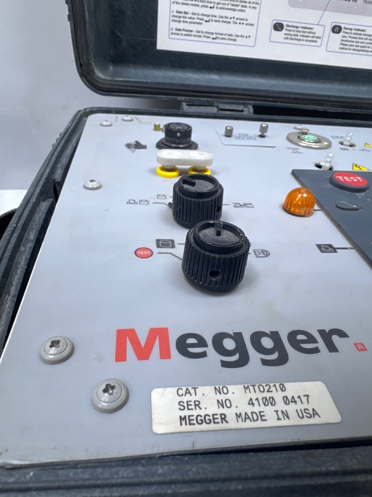 Megger MTO210 Transformer Ohmmeter