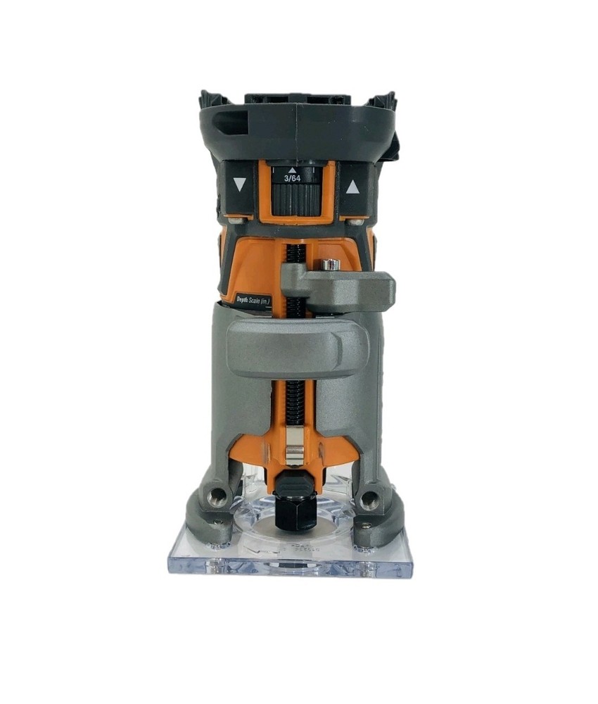 RIDGID 18-Volt R860443B Brushless Cordless Compact Fixed BaseRouter open box