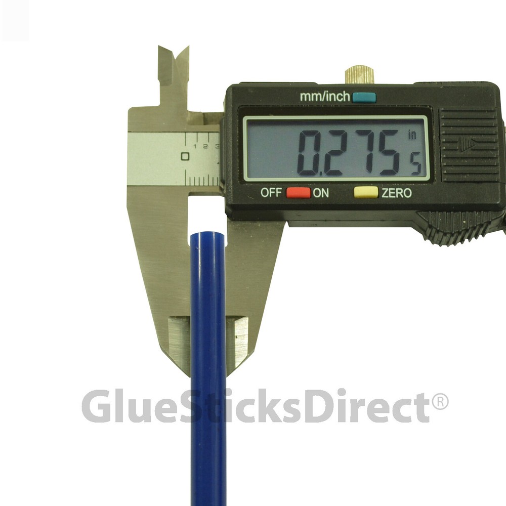 GlueSticksDirect Blue Colored Glue Sticks 5/16" X 4" 5 lbs
