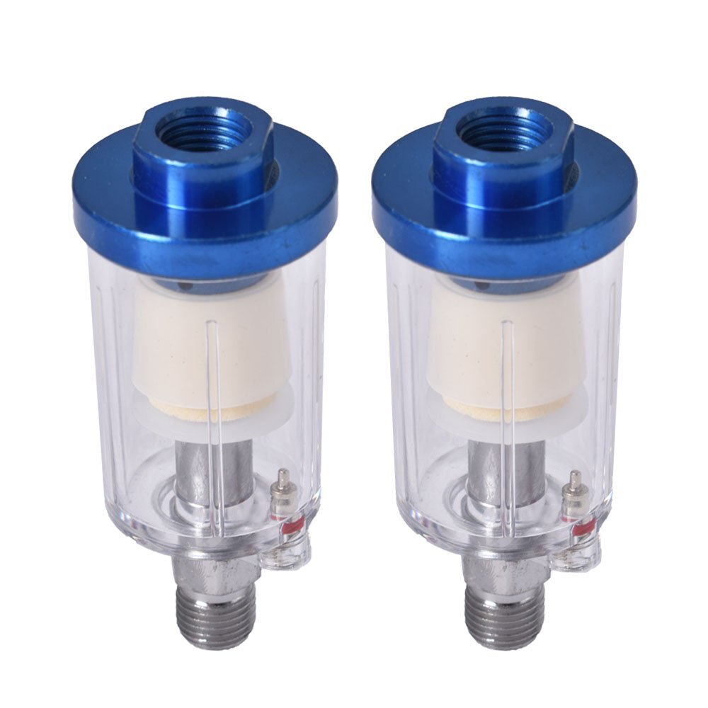 1/4" Air Brush Compressor Tool Oil Water Separator Filter Seperator Trap In Line