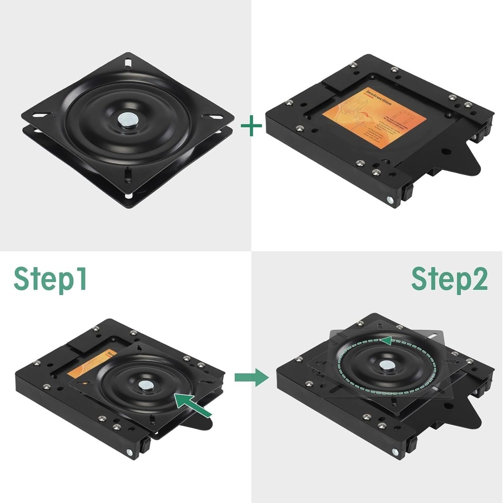 Quick Disconnect Seat Mount V2,16cmSwivel NEW