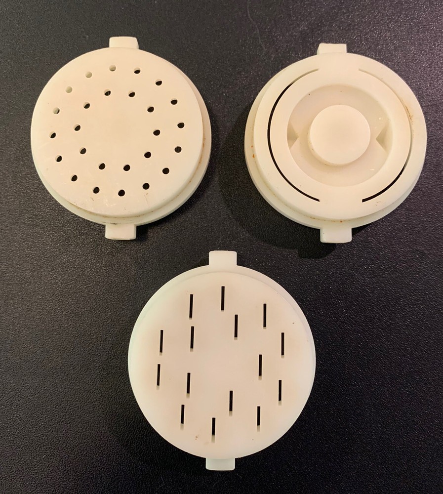 Vintage OSTER Kitchen Center Pasta Accessories Replacement pasta Dies -3