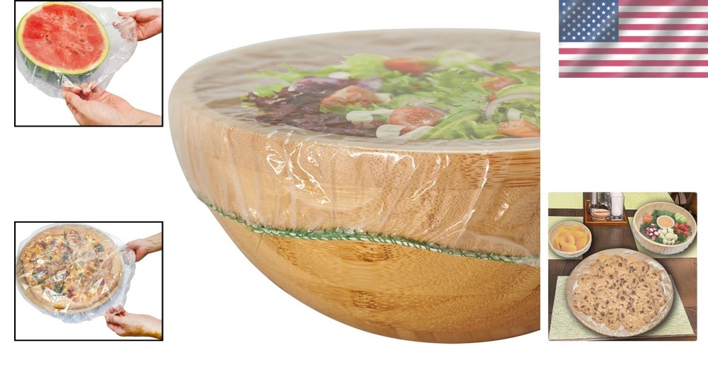 Culinary Elements 48-Piece Reusable Bowl Covers: Elastic, BPA-Free & Versatile