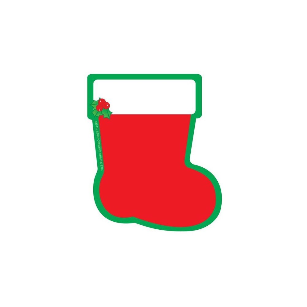 Creative Shapes Notepad Stocking Mini