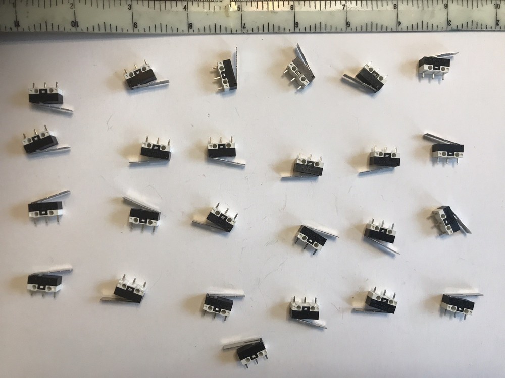 Teknikio micro lever switch, lot of 25